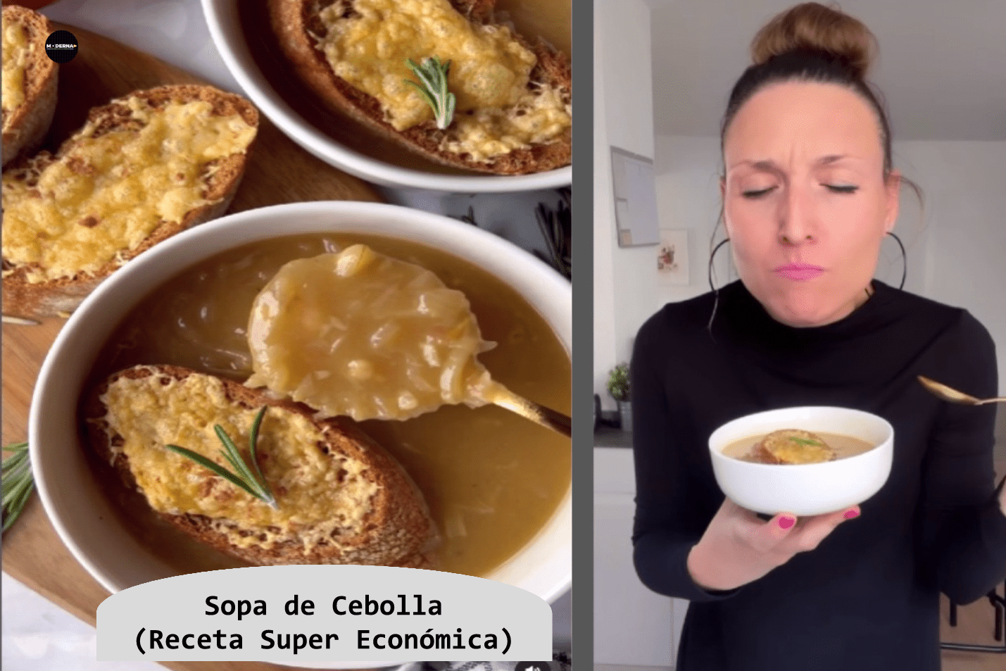 Cocinando con Maria Sopa de Cebolla